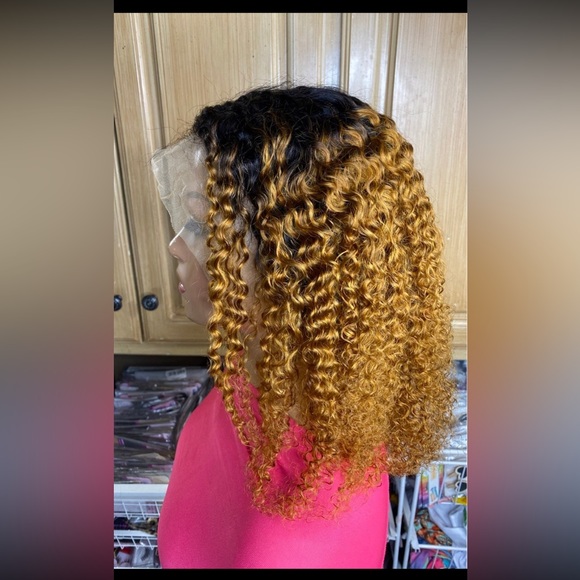 ❤️New❤️ 100% Human hair HD Lace front 18" wig❤️ - Picture 3 of 11